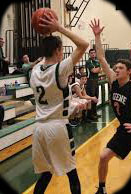 basketball player passing the ball